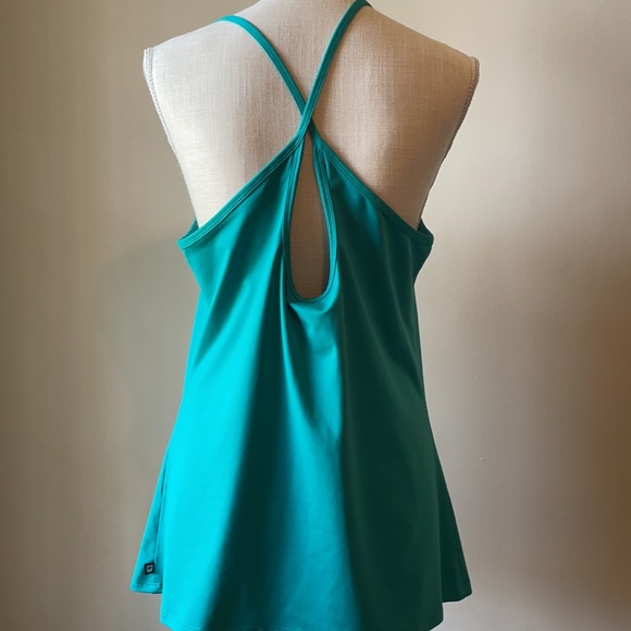 Fabletics Turquoise Racerback Tank - Picture 2 of 5